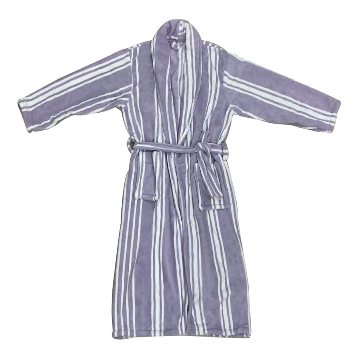 Осенне-зимний халат, мужские коралловые бархатные утолщенные пижамы, удлиненный халат большого размера для пары, удобная...