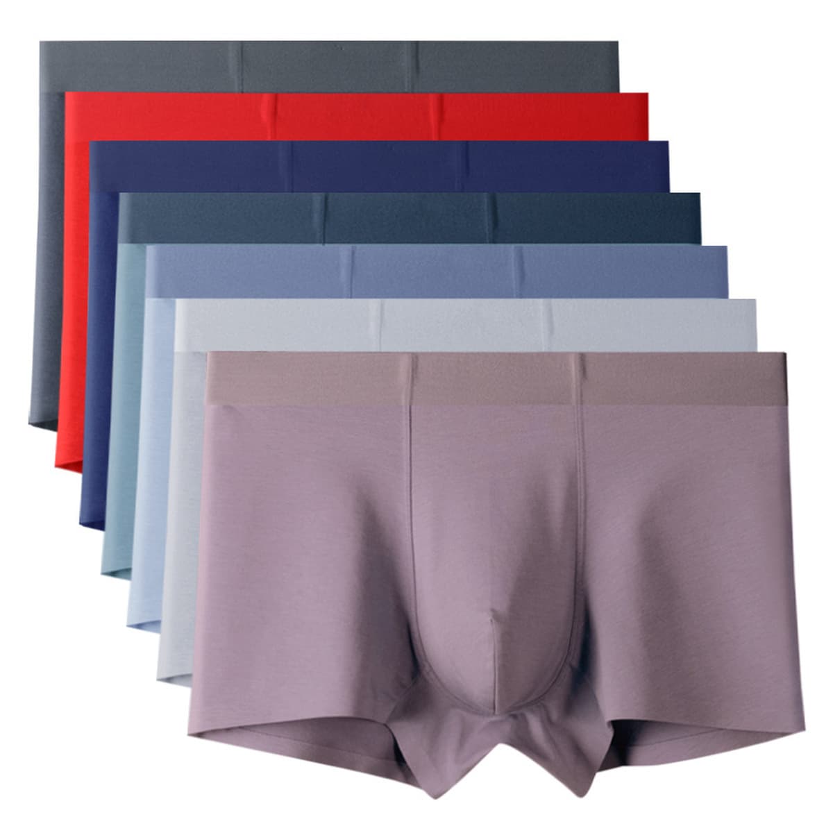 60 Синьцзянских длиннопуховых хлопковых трусиков мужской сплошной цвет хлопчатобумажный шелк без следов 7A антибактериальные...