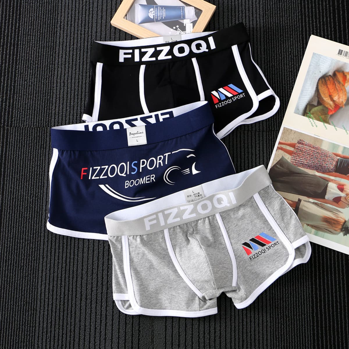 Новые трусики мужские хлопчатобумажные боксеры
