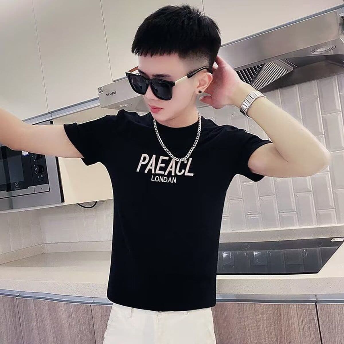 Мужская футболка с короткими рукавами небольшого размера, маленькая облегающая рубашка для невысоких людей, размер XS S,...