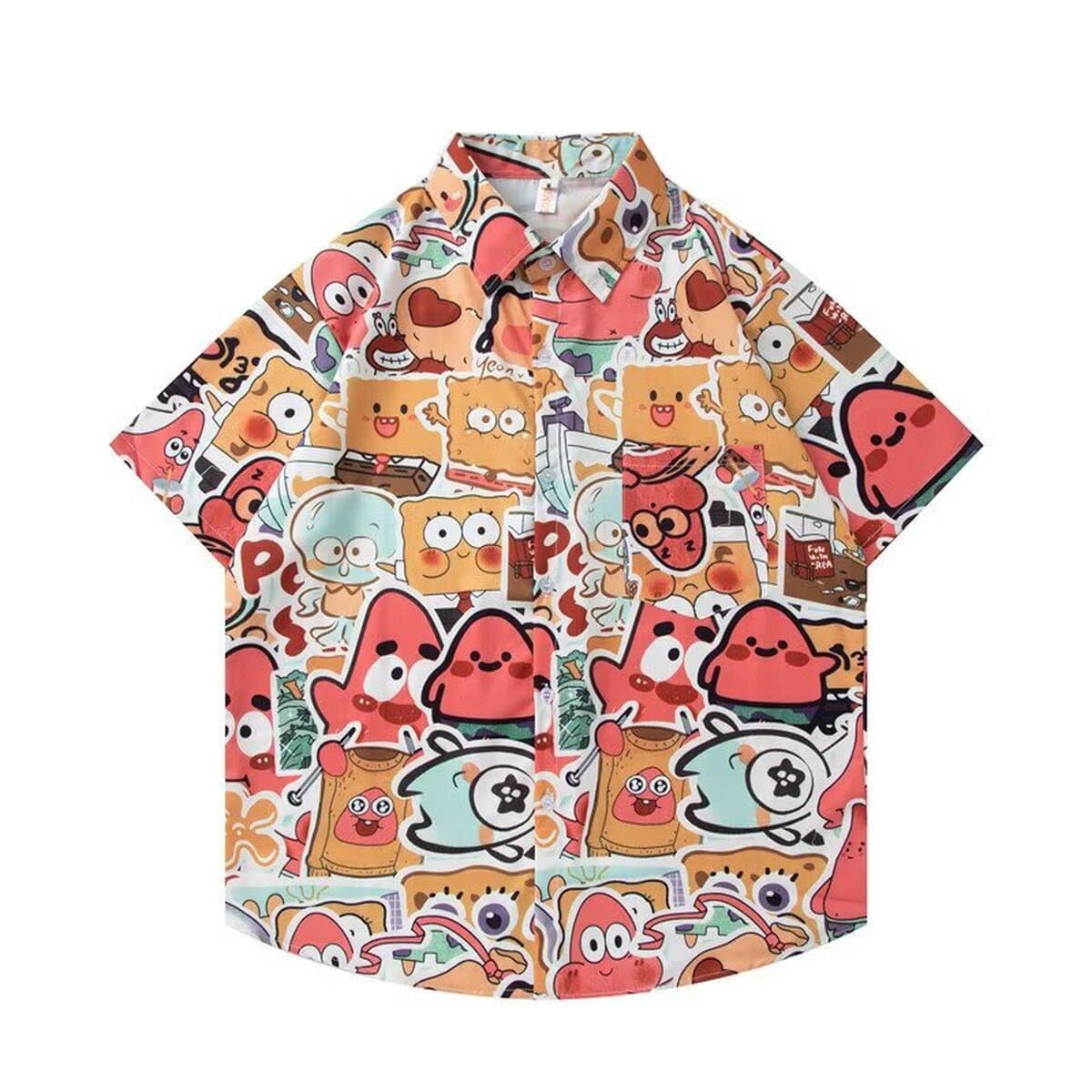 Мужская летняя рубашка с коротким рукавом из тонкой шелковистой ткани, гавайский цветочный принт, модная пляжная рубашка,...