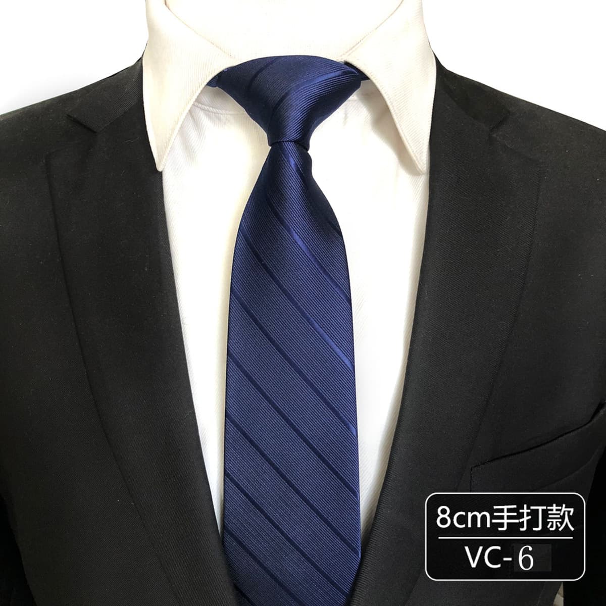 Источник производителей деловой формальный галстук мужской 8 см Свадебный Жених работа защитные полосы для узора логотипа