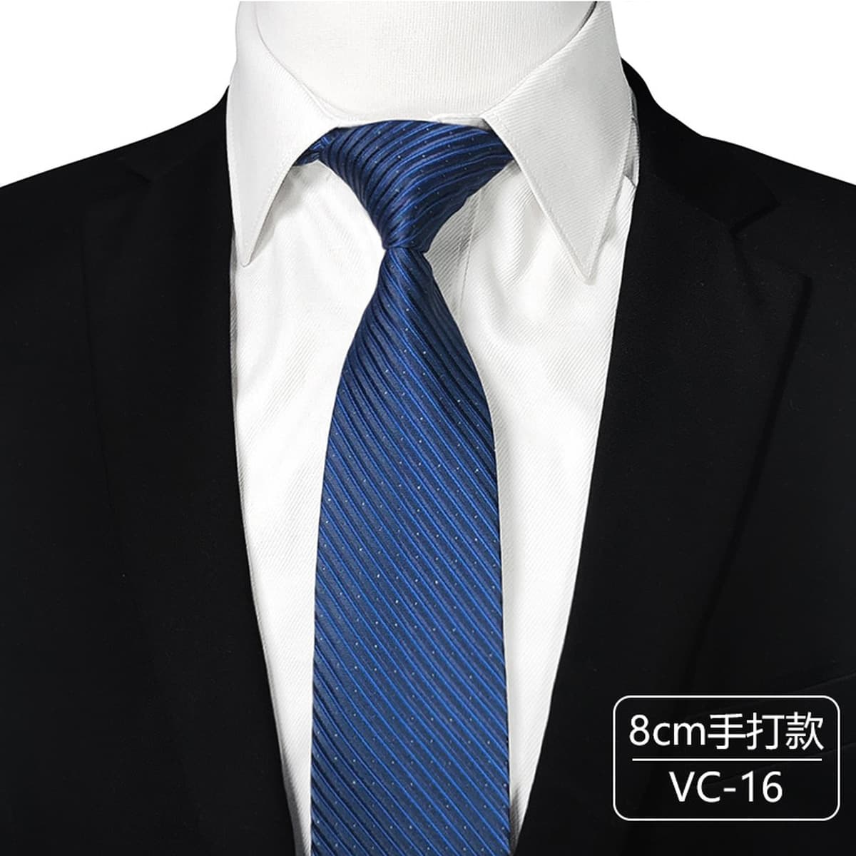 Источник производителей деловой формальный галстук мужской 8 см Свадебный Жених работа защитные полосы для узора логотипа