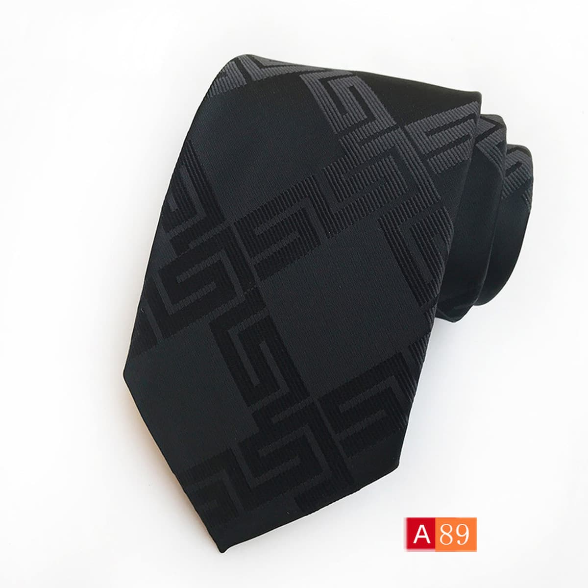 Источник питания галстук Мужская повседневная одежда Профессиональный Бизнес Свадьба Лучший Человек Полиэстер жаккардовый...