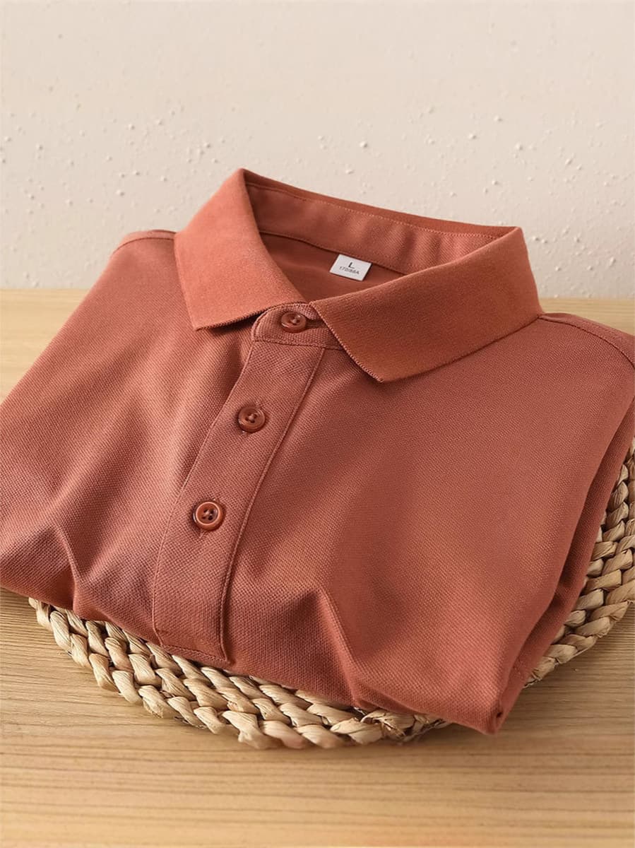 Летний высококачественный шелк шелковицы сплошной цвет с короткими рукавами рубашка поло на заказ мужская футболка с...