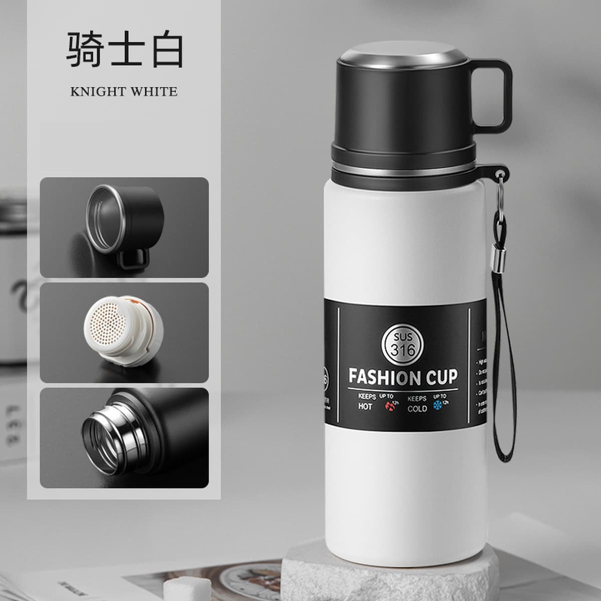 316 нержавеющая сталь Изоляющая чашка изготовленная на заказ стальная большая емкость чашка для воды для мужчин удобный...