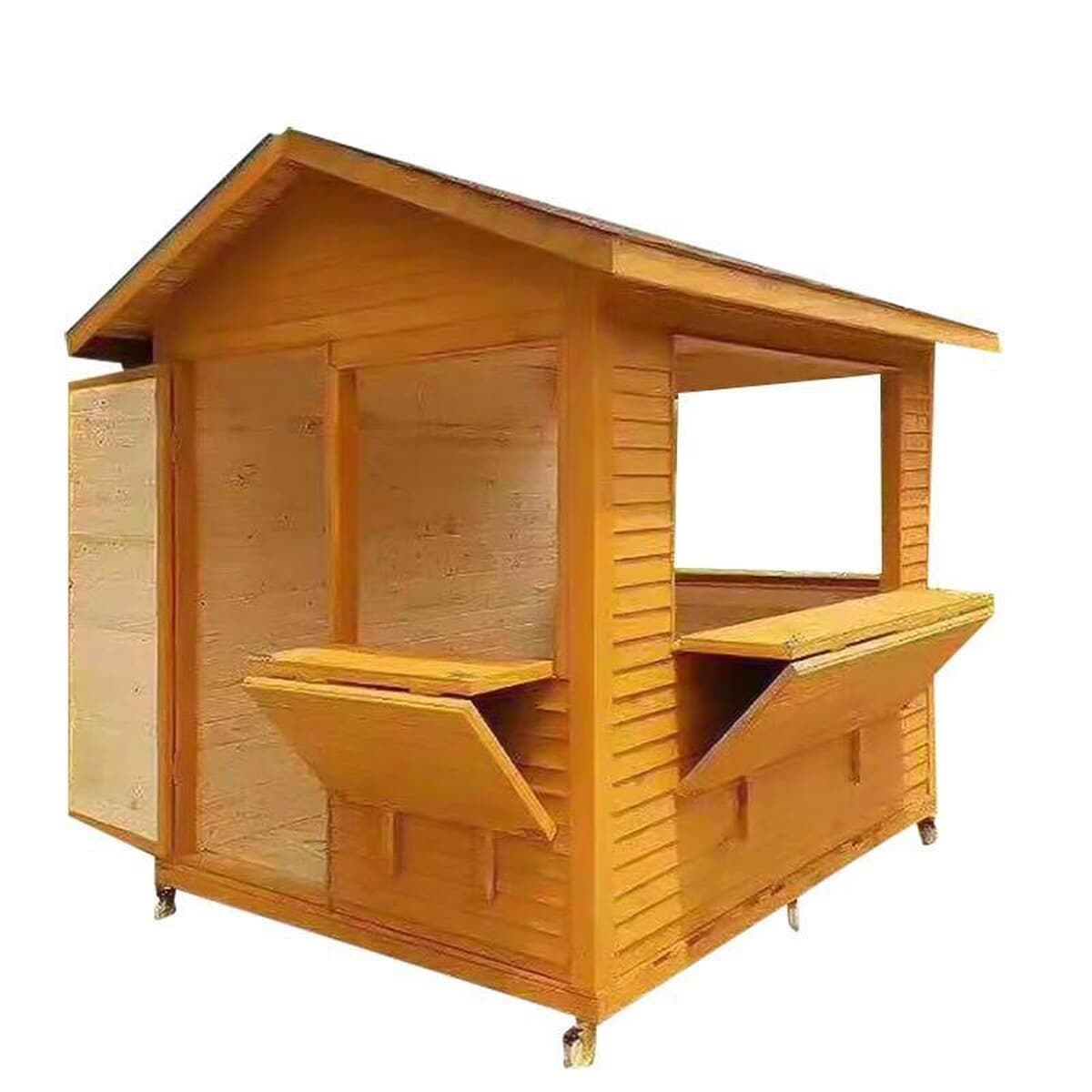 Уличный деревянный дом с антикоррозийной обработкой, отдельно стоящий дом для проживания, индивидуально настраиваемый...