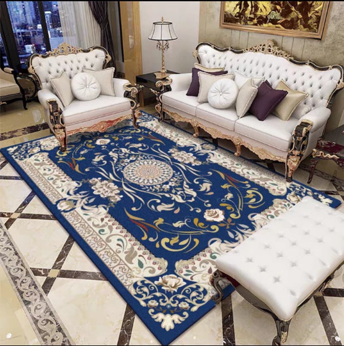 Ковер в офисном отеле Домашний столик для гостиной