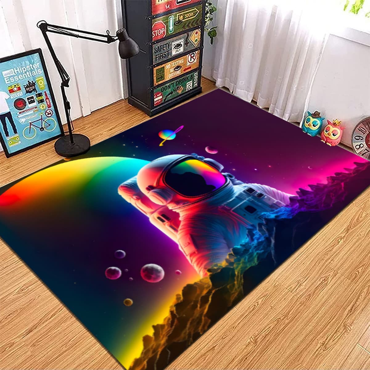 Трансграничный Творческий 3D визуальный ковер для гостиной спальня полный утолщенный ковер украшение для киберспортивной...