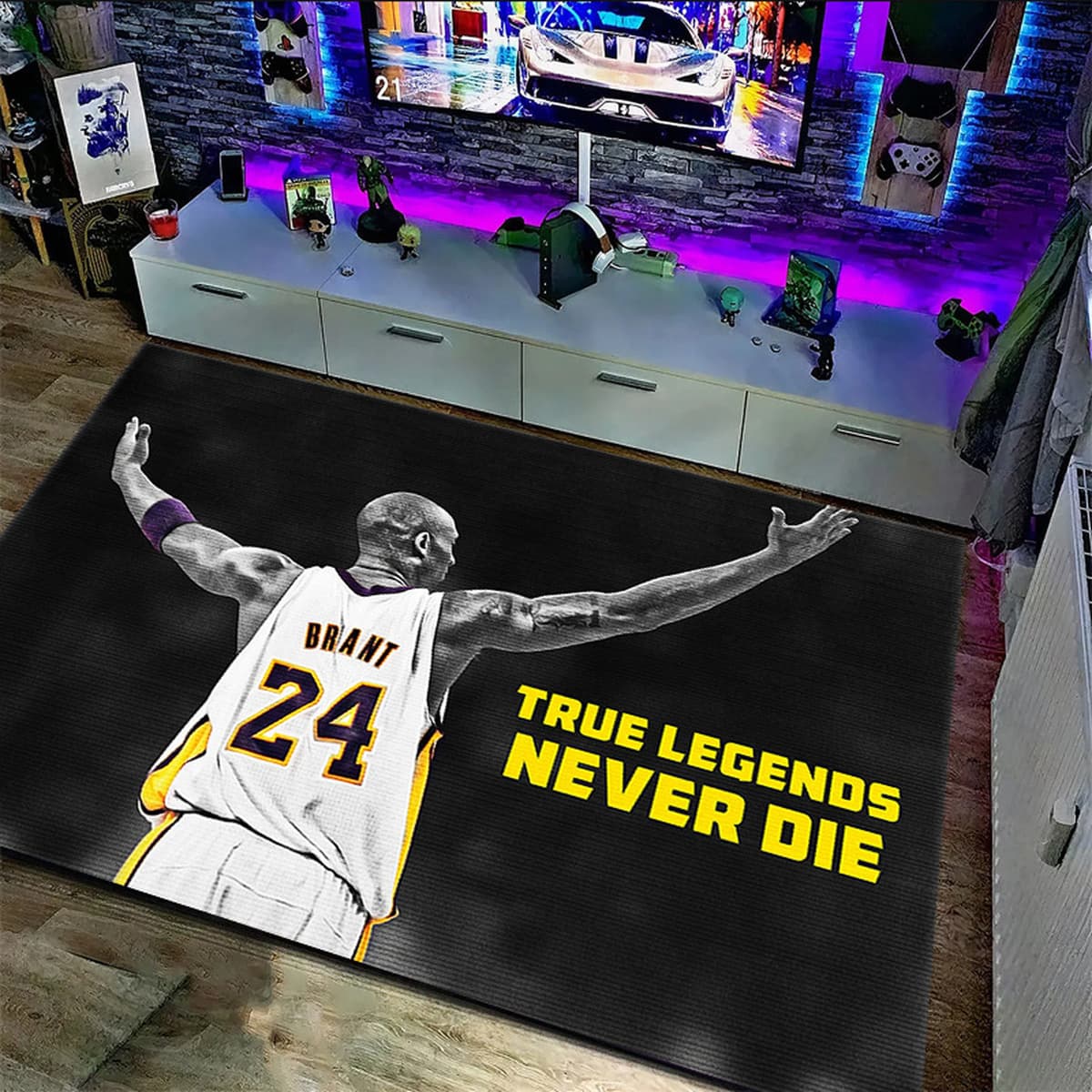 Трансграничный Amazon temu Kobe Mamba Spirit, положительная энергия, киберспортивная комната, спальня, грязеотталкивающий и...