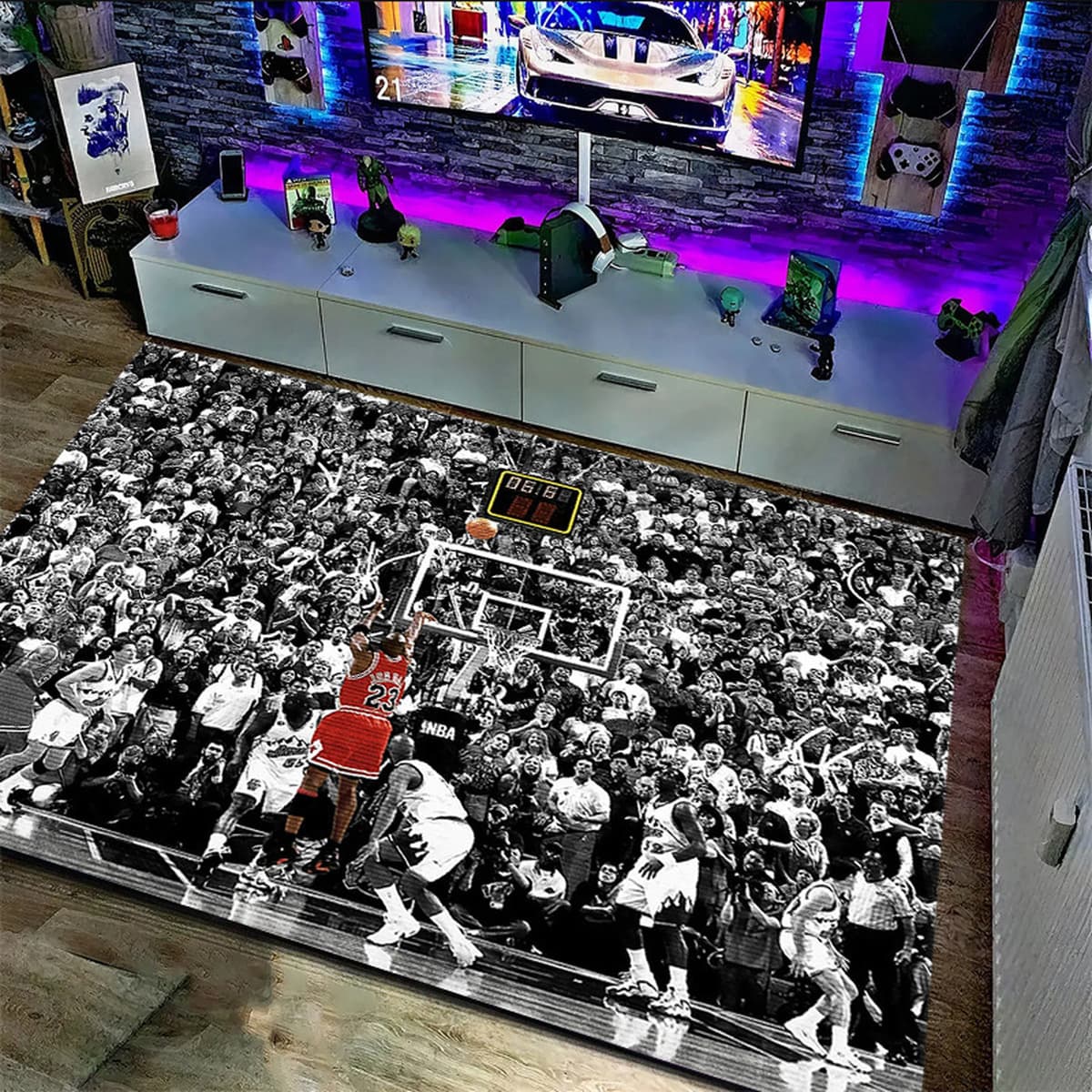 Трансграничный Amazon temu Kobe Mamba Spirit, положительная энергия, киберспортивная комната, спальня, грязеотталкивающий и...