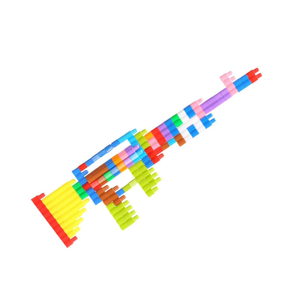 Детские собранные развивающие игрушки, голова ракеты, большие строительные блоки для пуль, от 3 до 6 лет, большие частицы,...