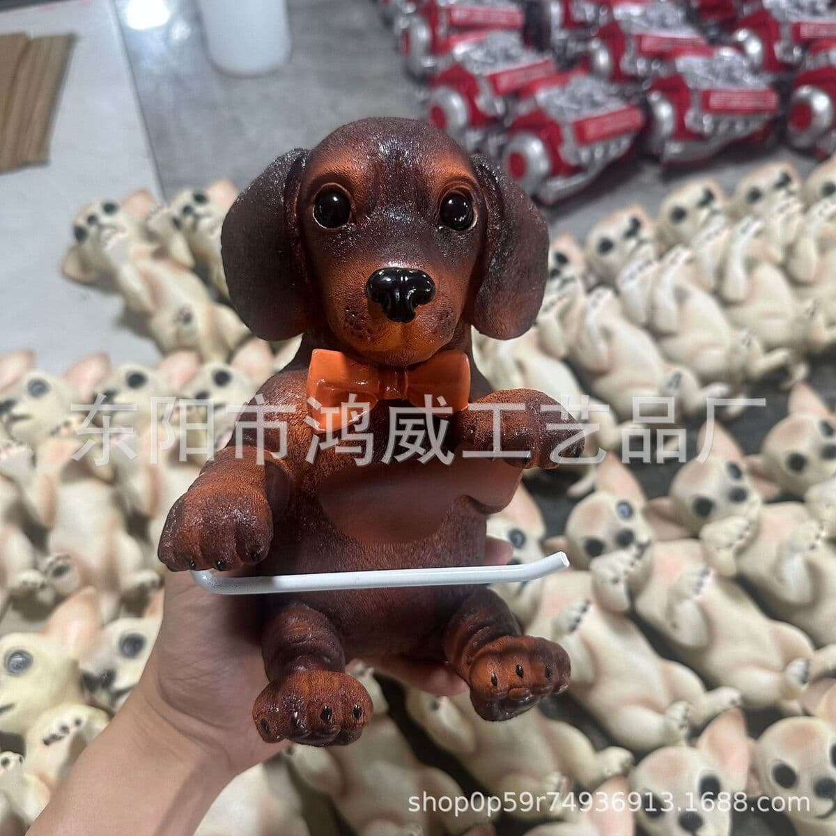 Новый продукт, статуя ручной работы, украшение для дома, милая собака, держатель для бумажных полотенец, держатель для...