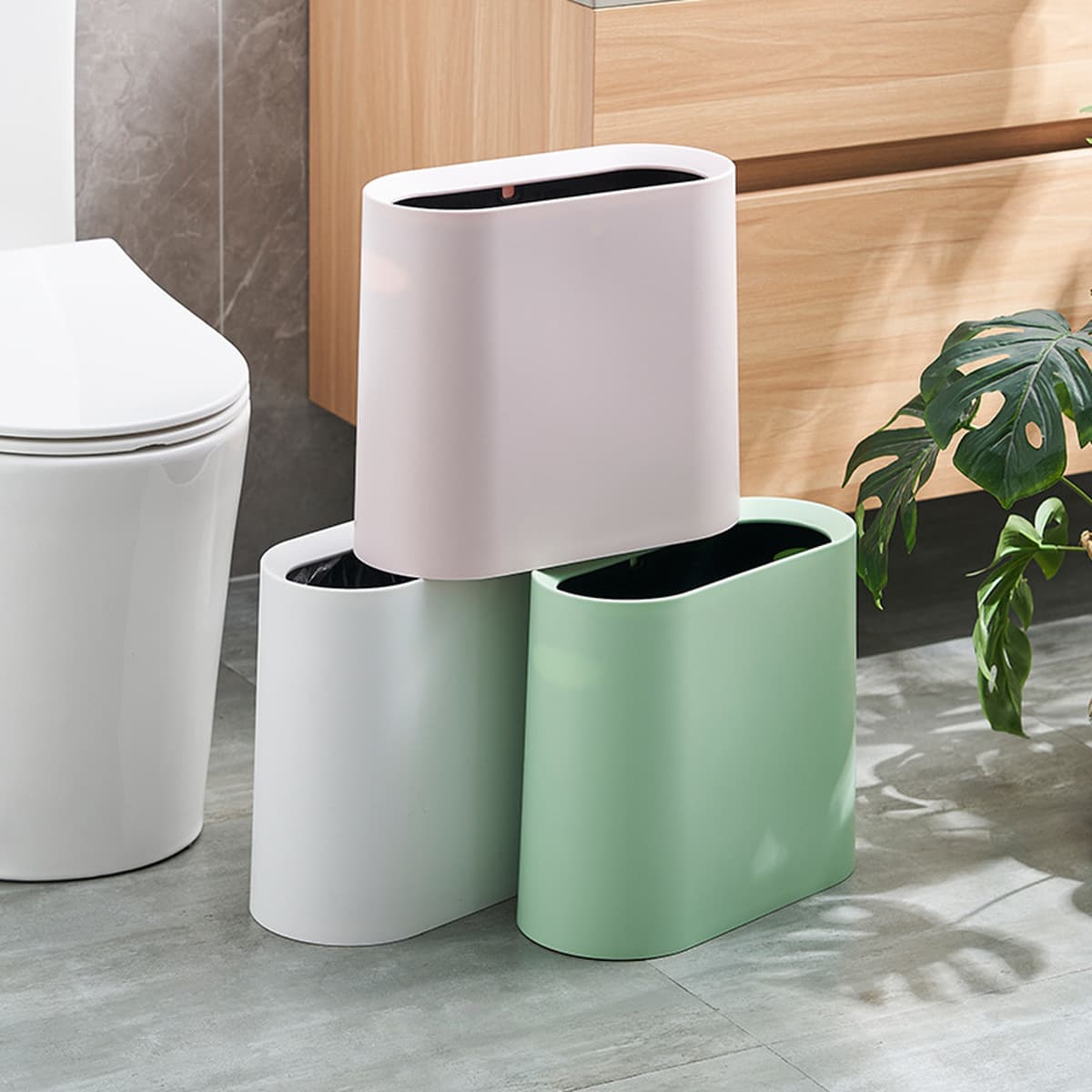 Счастье Хорошие минималистские гостиничные мусорные корзины креативные бумажные корзины Гостиная ванная комната Проживание...