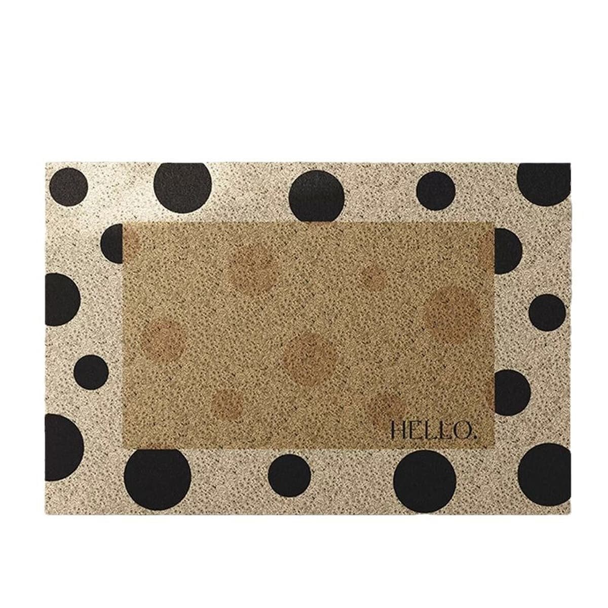 Коврик для входной двери с проволочной петлей, противоскользящий, грязеотталкивающий и износостойкий, придверный коврик,...