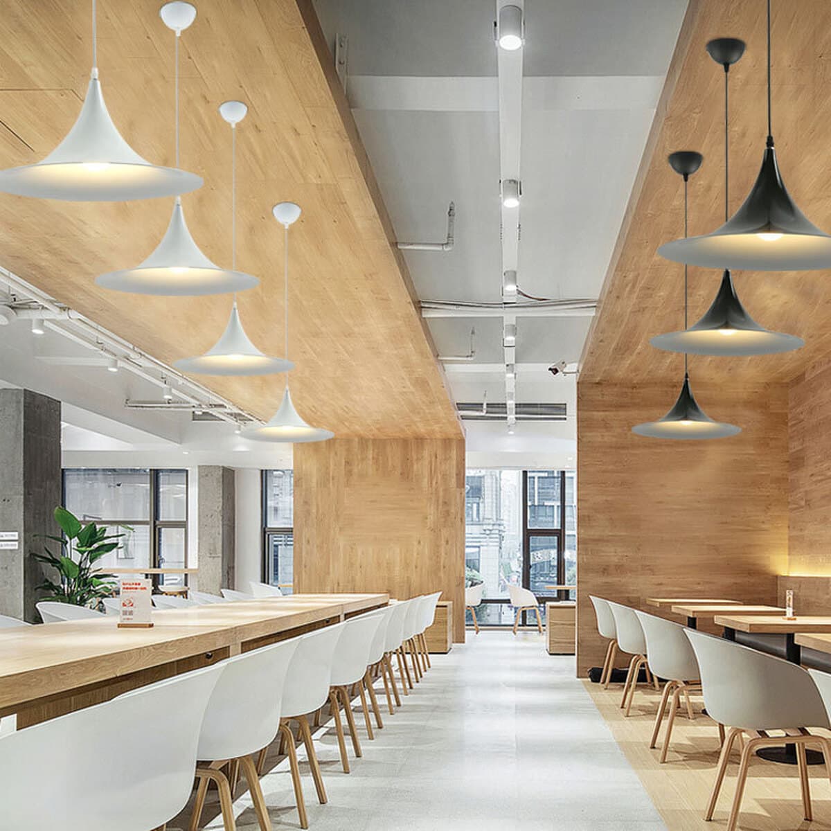 Скандинавская современная люстра для обеденного стола, одноголовая барная простая лампа для учебы, коммерческая декоративная...