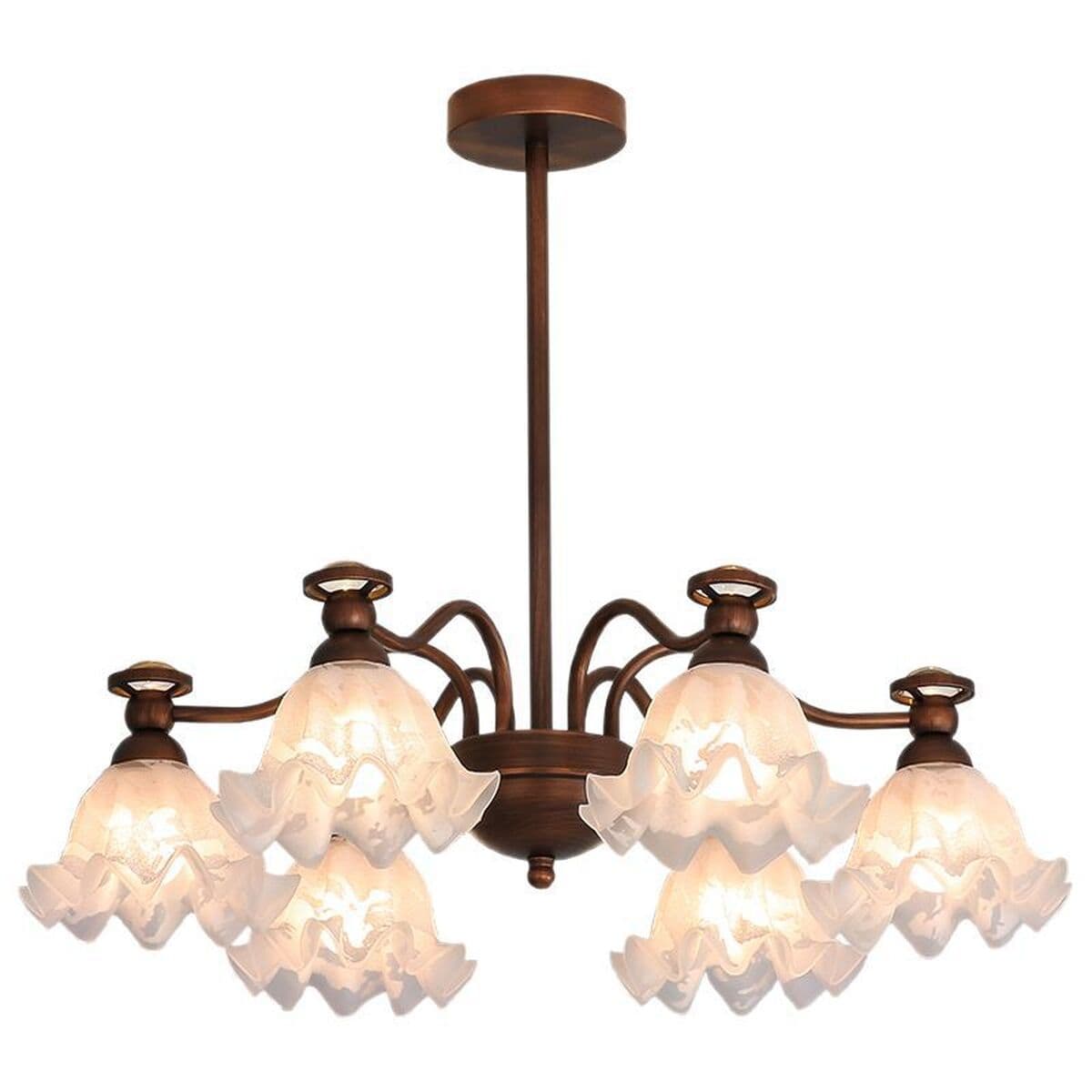 Люстра во французском стиле для гостиной, высококлассная модная популярная модель, основной светильник для холла, лампа для...