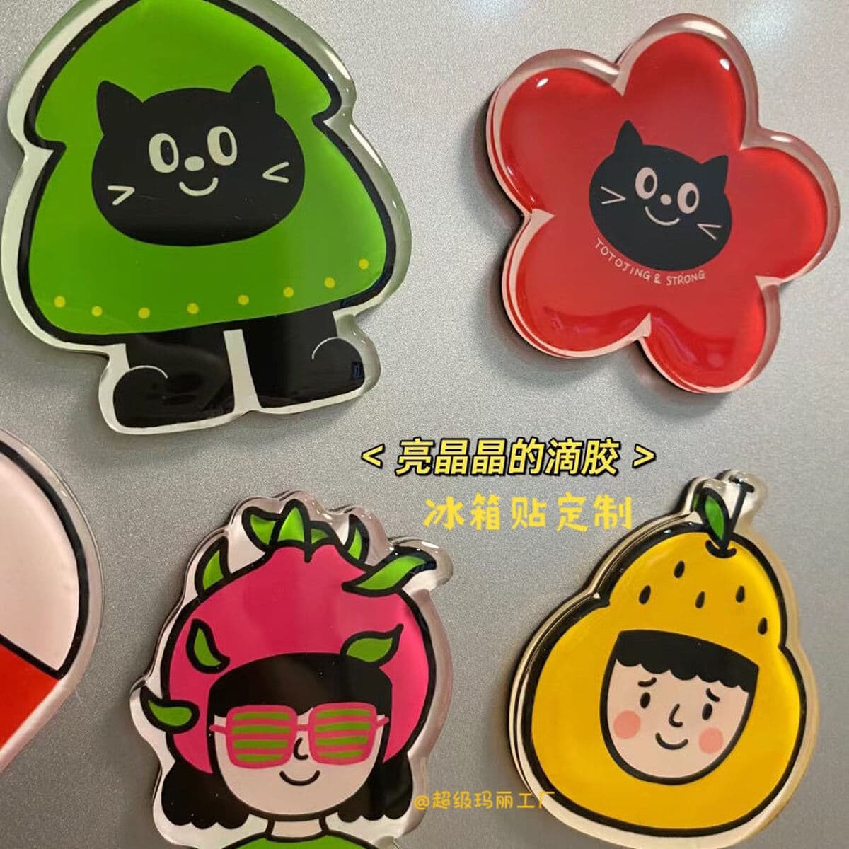 Кристальный клей акриловый магнит для холодильника DIY индивидуальные туристические культурные и креативные сувениры...