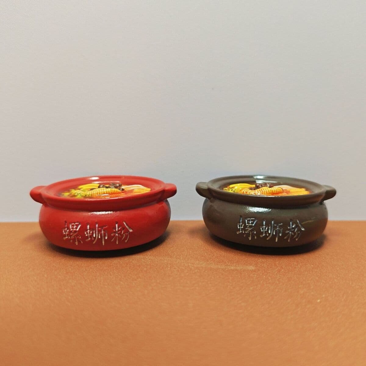 Новый сувенирный магнит на холодильник из смолы с изображением лапши с улитками из Лючжоу, провинция Гуанси, с сильным...