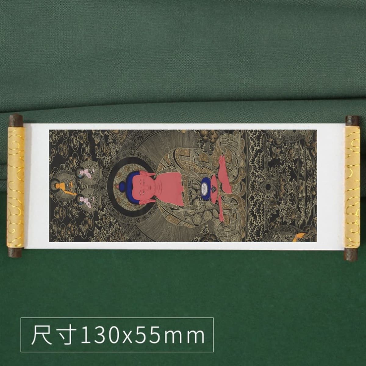 Тибетская туристическая перкуссия сувенирная катушка с охлаждением наклейки на тибетскую балатангку