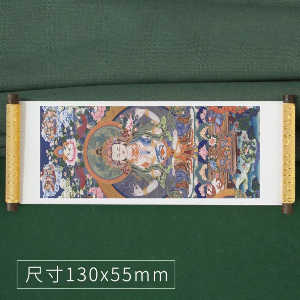 Тибетская туристическая перкуссия сувенирная катушка с охлаждением наклейки на тибетскую балатангку