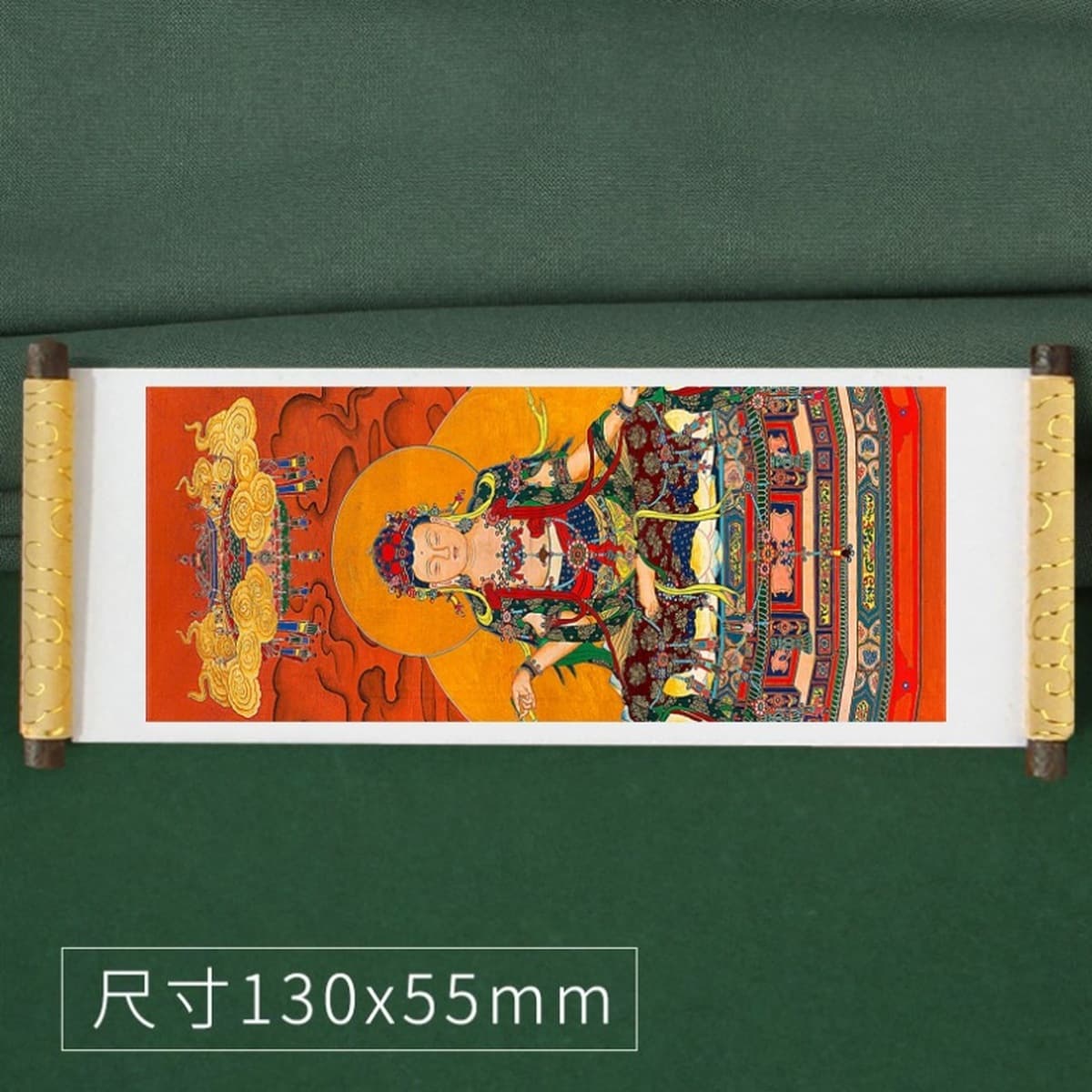 Тибетская туристическая перкуссия сувенирная катушка с охлаждением наклейки на тибетскую балатангку