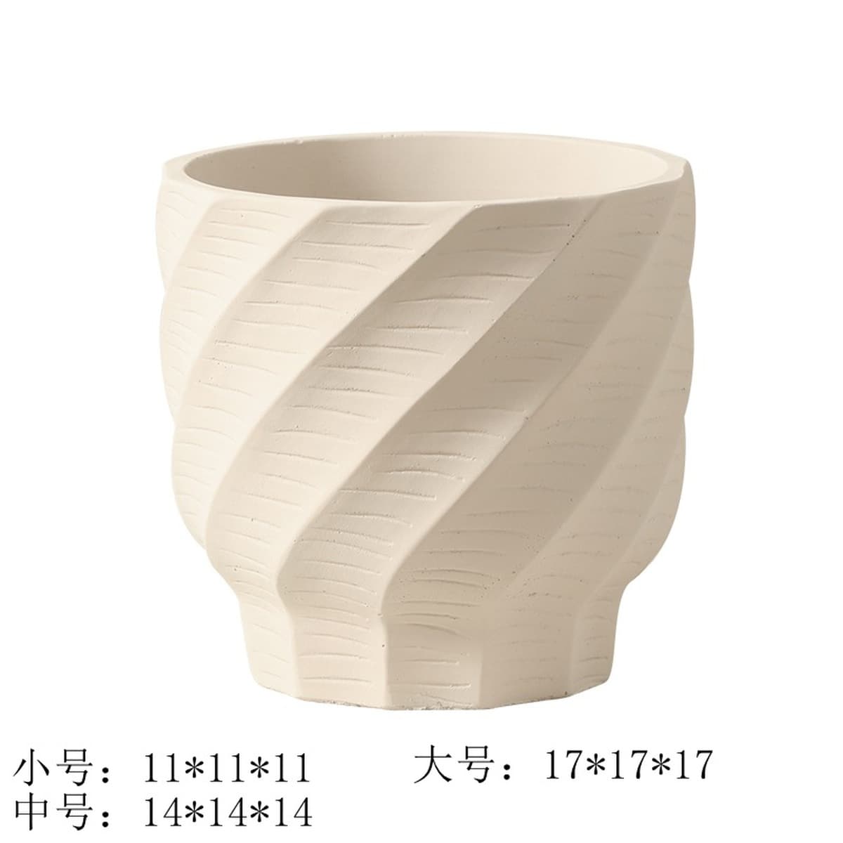 Экспорт простой творческой личности цемента большого диаметра цветочный горшок Интернет знаменитости зеленый горшок для...