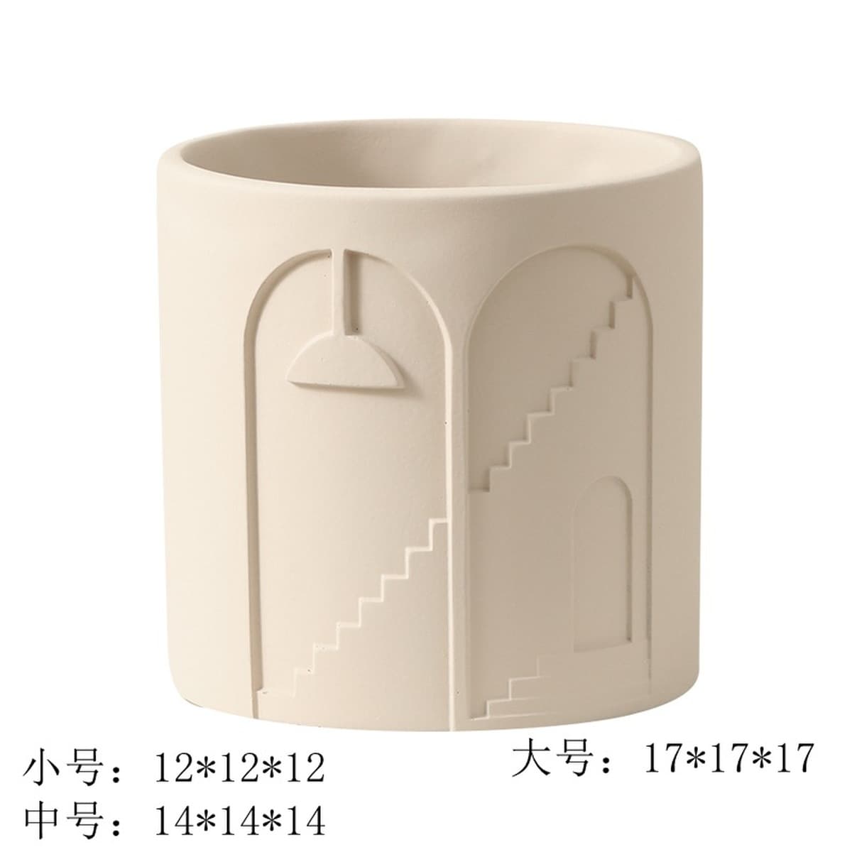 Экспорт простой творческой личности цемента большого диаметра цветочный горшок Интернет знаменитости зеленый горшок для...