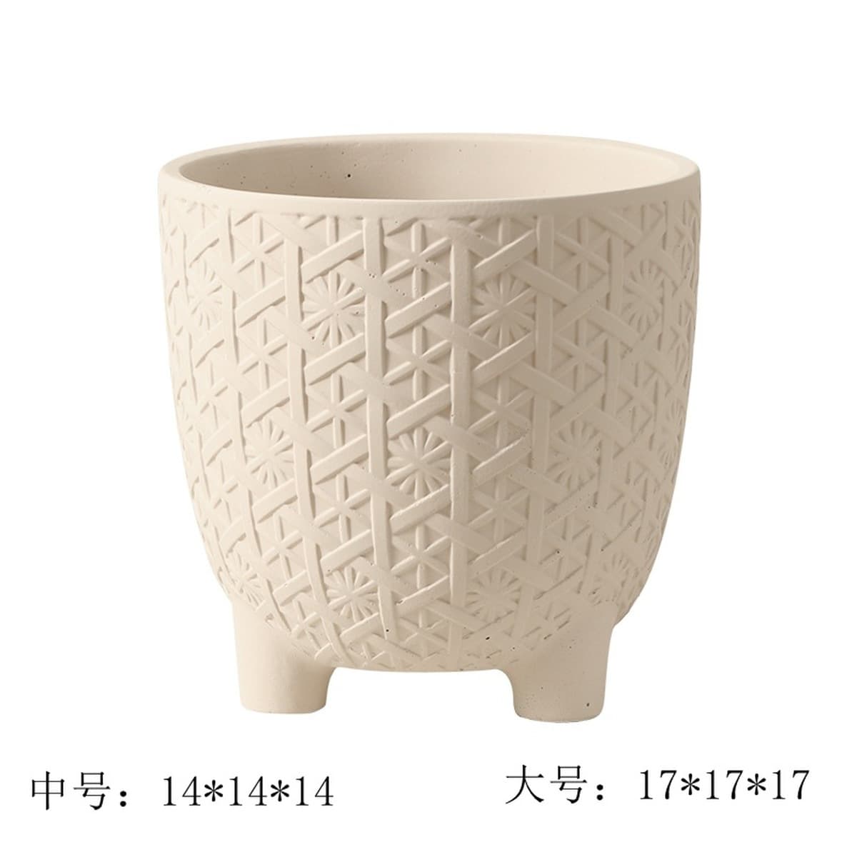 Экспорт простой творческой личности цемента большого диаметра цветочный горшок Интернет знаменитости зеленый горшок для...