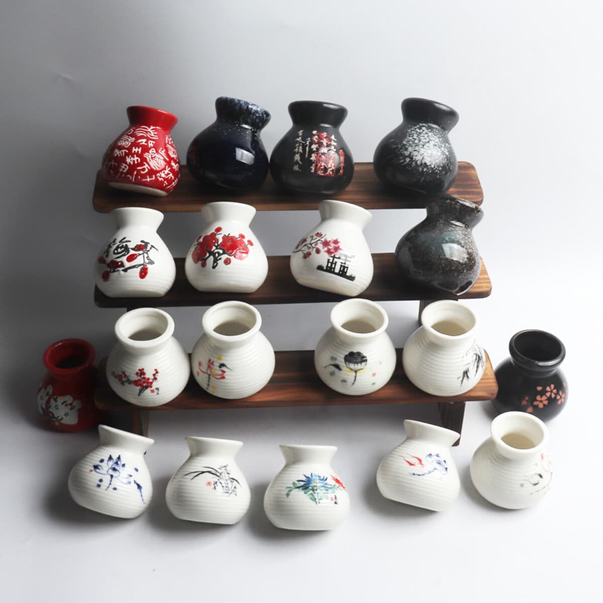 Сашими сухой Керлинг горшок большая чашка сухого льда винный горшок в японском стиле декоративная ваза кухня Отель Ресторан...