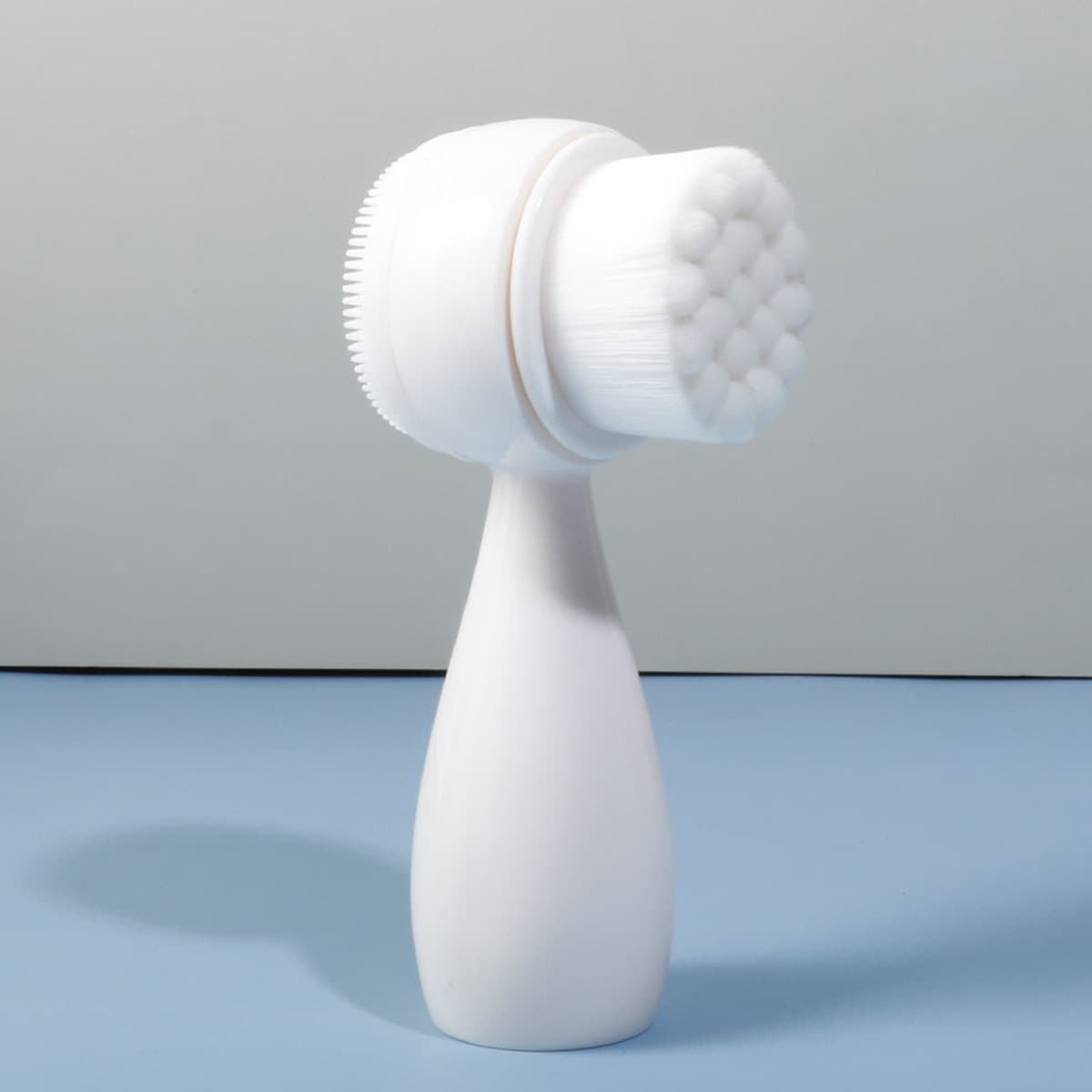 Щетка мягких волос ручная очищая силиконовая лицевая щетка Чистка очищающего средства красоты Инструменты красоты Ручка АБС