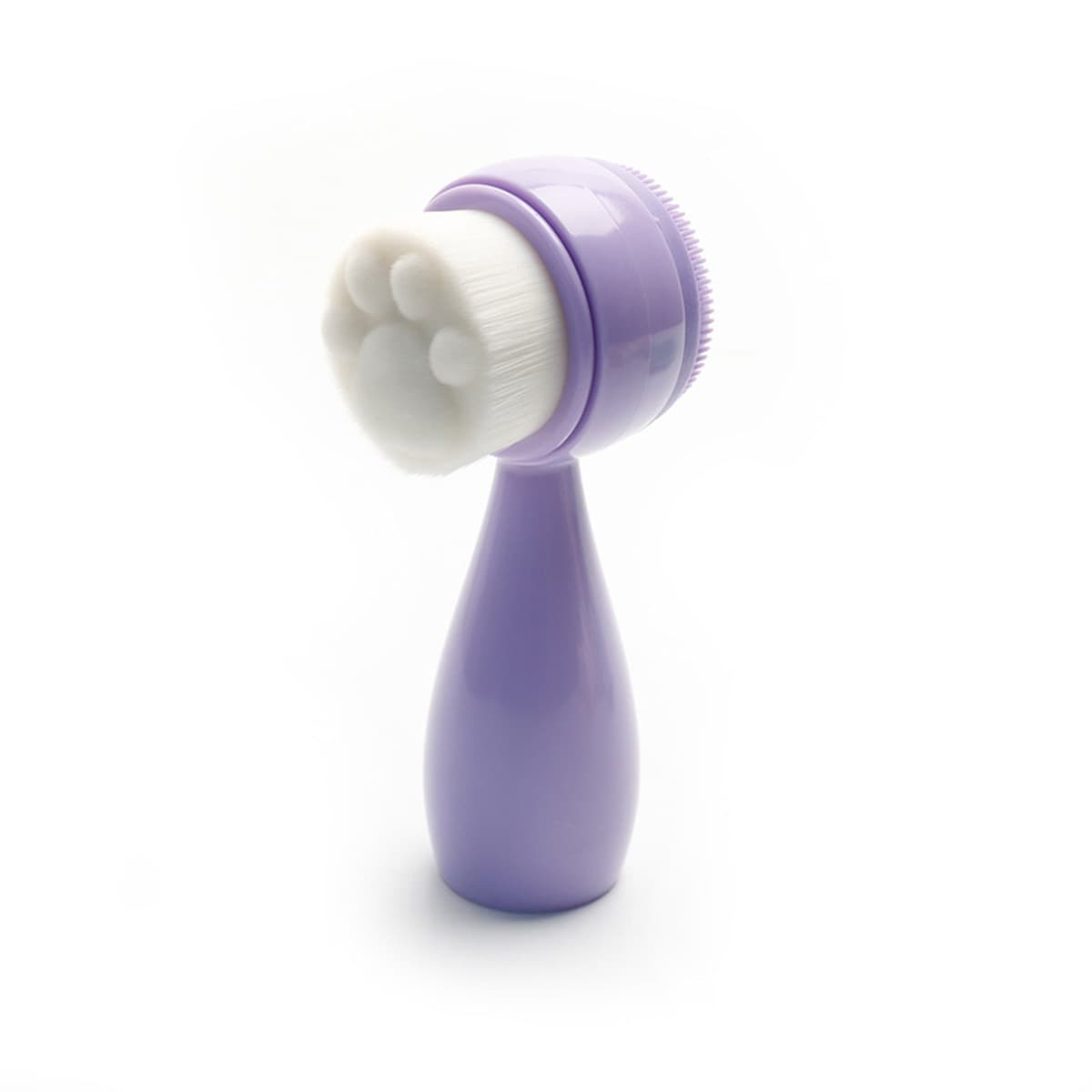 Щетка мягких волос ручная очищая силиконовая лицевая щетка Чистка очищающего средства красоты Инструменты красоты Ручка АБС