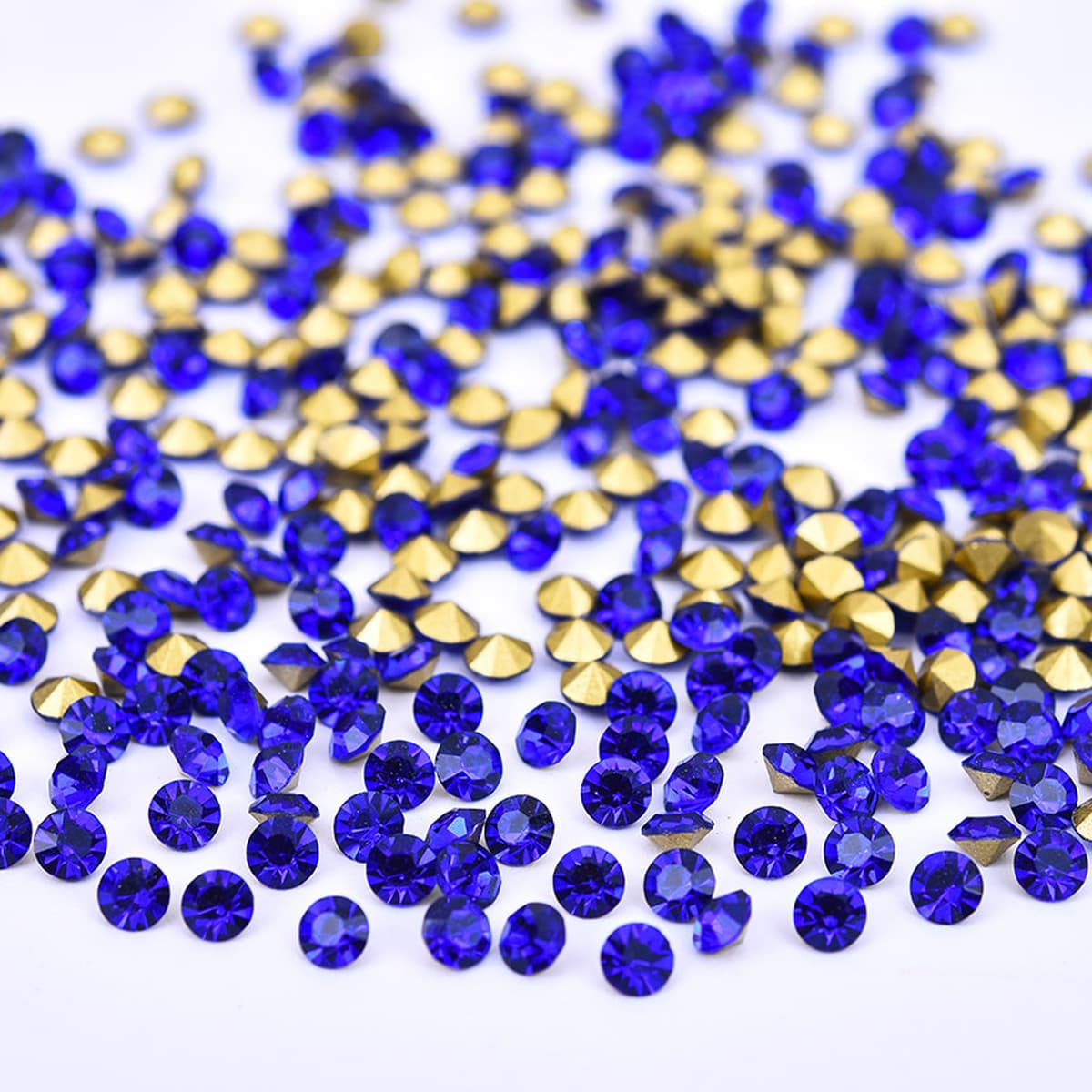 Ногтей остроконечное дно алмазное стекло горный хрусталь DIY бриллиант для ногтей Красота Кристалл бриллиант для ногтей...