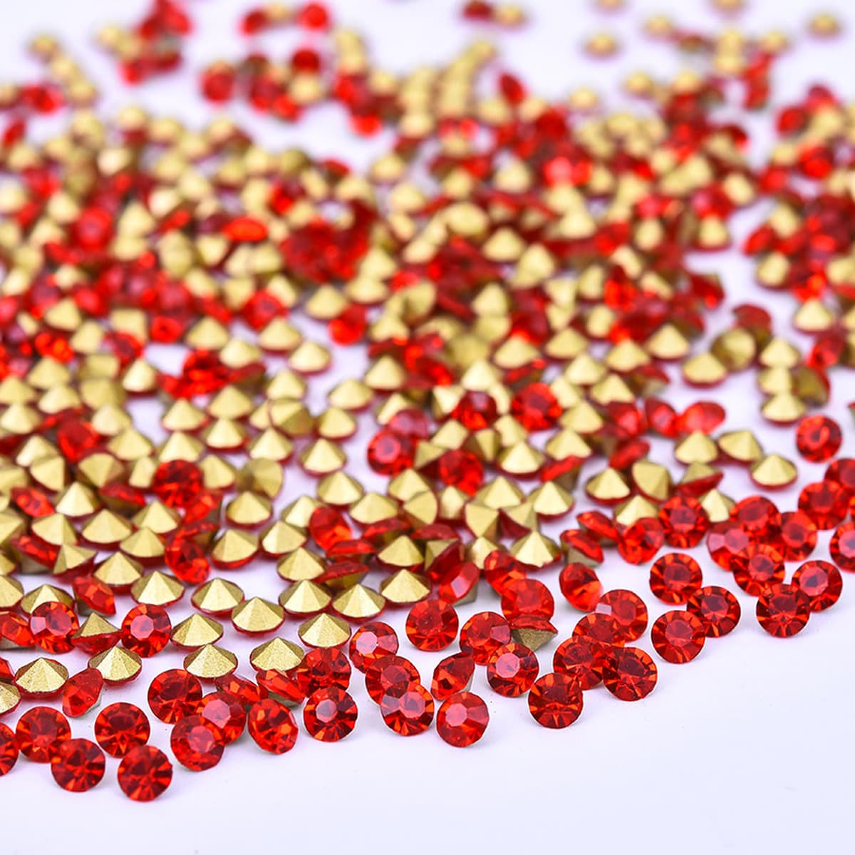 Ногтей остроконечное дно алмазное стекло горный хрусталь DIY бриллиант для ногтей Красота Кристалл бриллиант для ногтей...