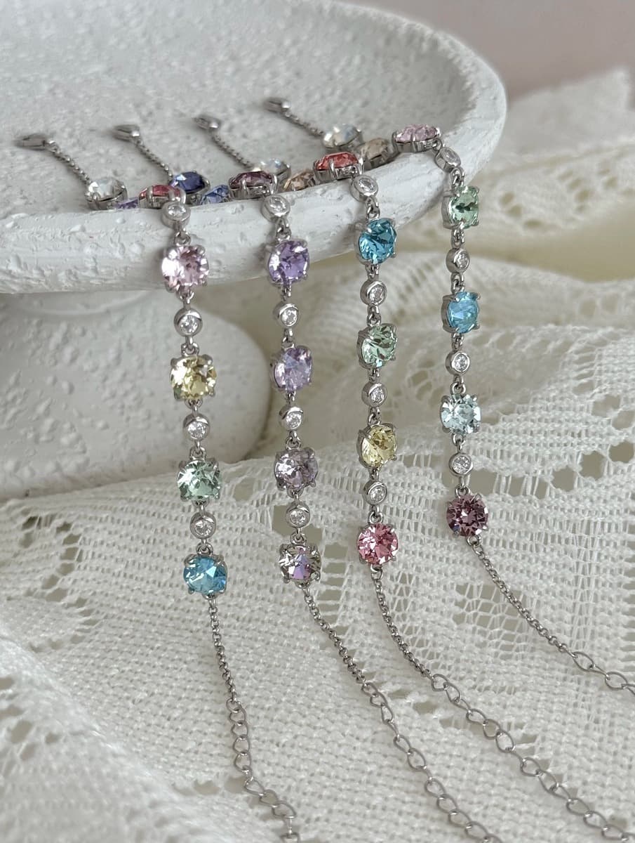 Красочный браслет Huazi Kongtuo с допамином, изысканные легкие роскошные уникальные высококачественные женские украшения с...