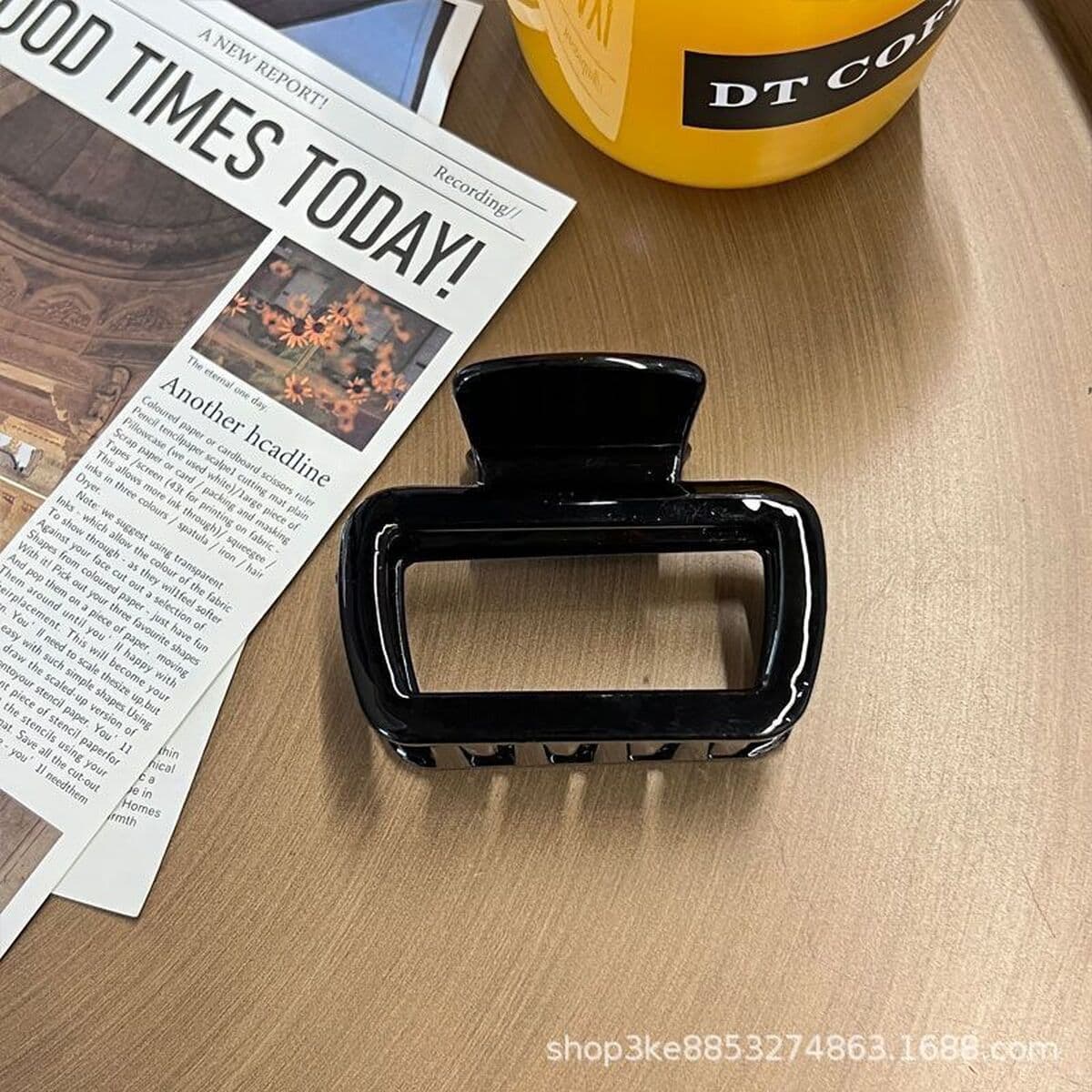 Квадратный янтарный зажим для захвата темпераментный новый маленький зажим для акулы с высоким значением