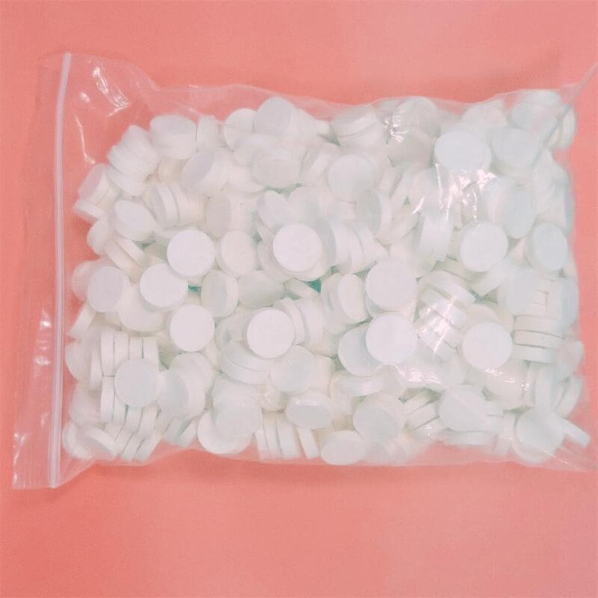 500 капсул одноразовой нетканой компрессионной маски для лица для салона красоты специальная сухая маска для лица пуговицы...