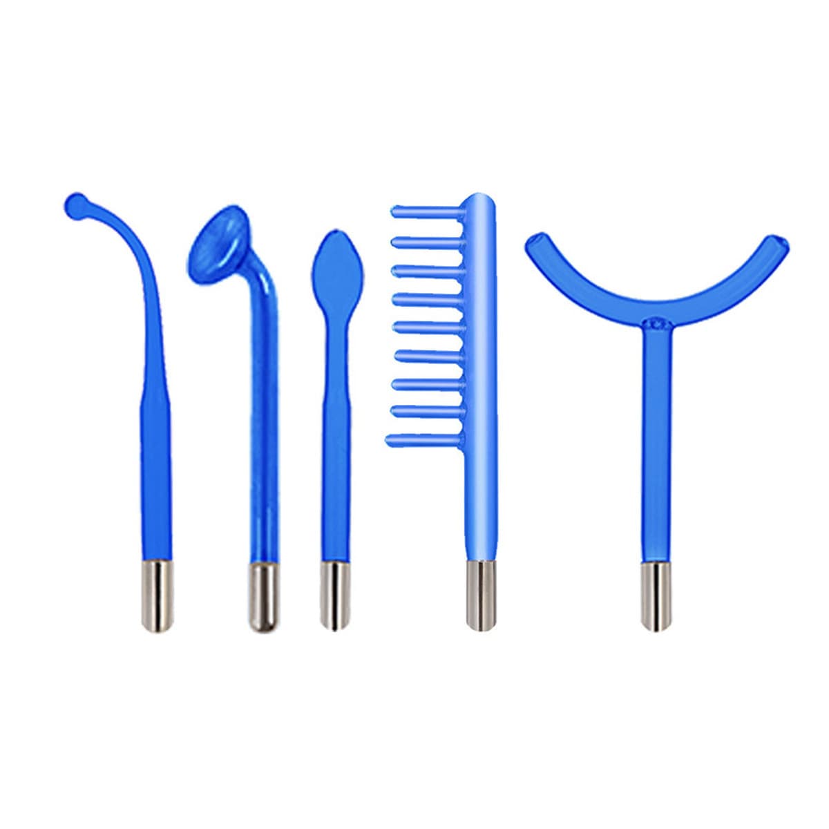 Высокочастотный косметологический аппарат: аксессуары, красный свет, фиолетовый свет, синий свет, ручной стеклянный...