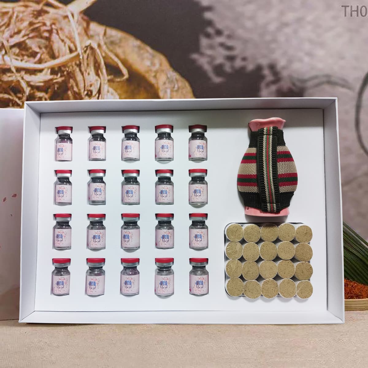 Салон красоты Набор по уходу за лицом с персиковым прижиганием