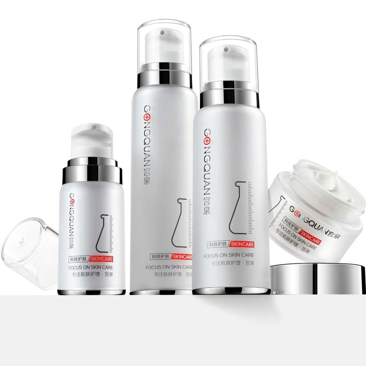 Gongquan Медицинские косметические средства по уходу за кожей костюм Салон красоты Линия по уходу за кожей Увлажняющая и...