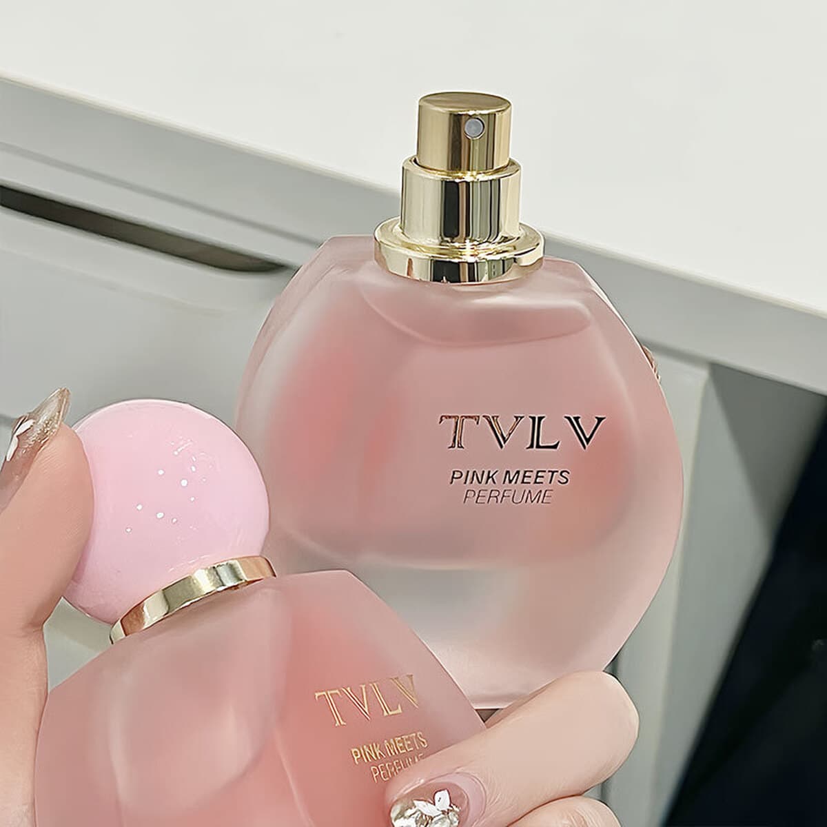 TVLV розовый аромат элегантный, свежий, компактный, портативный и высокий цвет