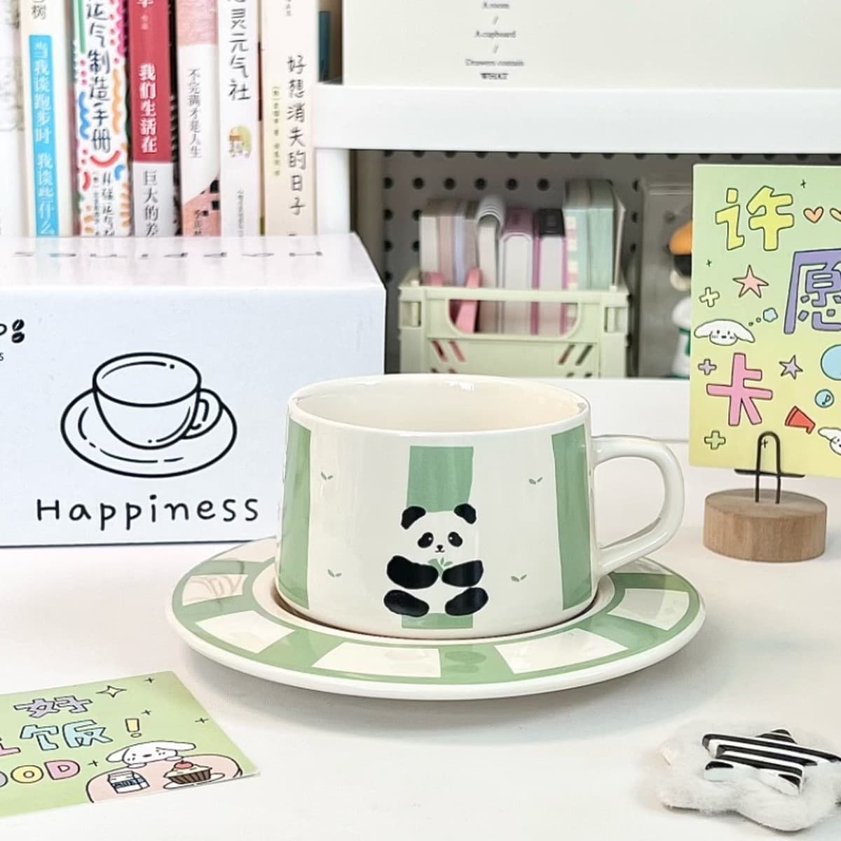 Молоко fufu милый кот керамическая кофейная чашка блюдо набор высокого цвета послеобеденный чай кружка изысканный подарок