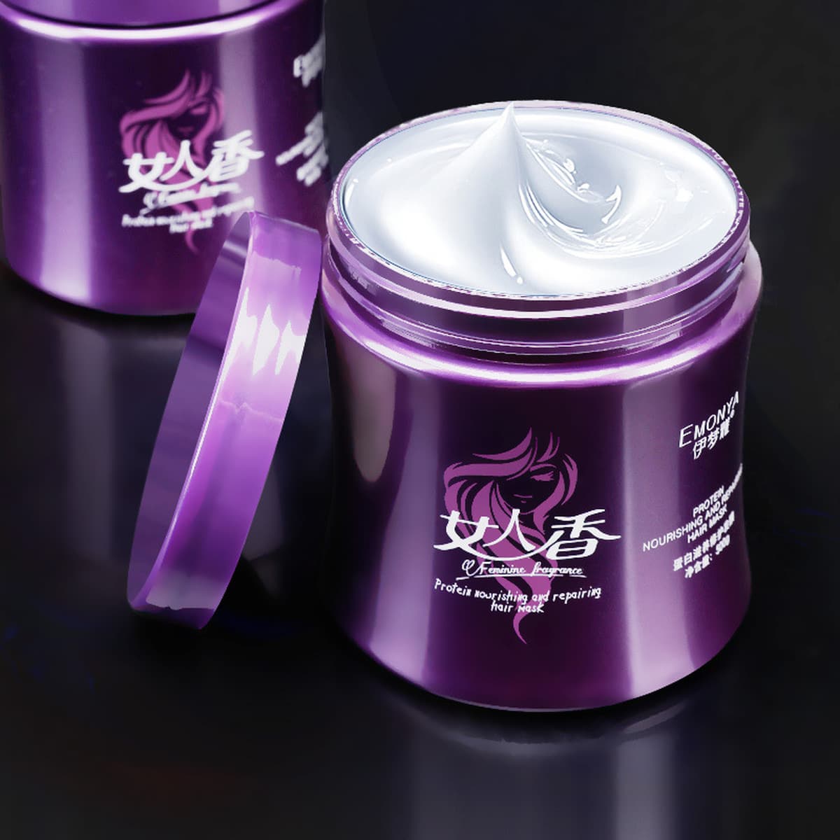 Пленка для натуральных товаров без испарения для Восстановления сухих волос, уход за вьющимися волосами