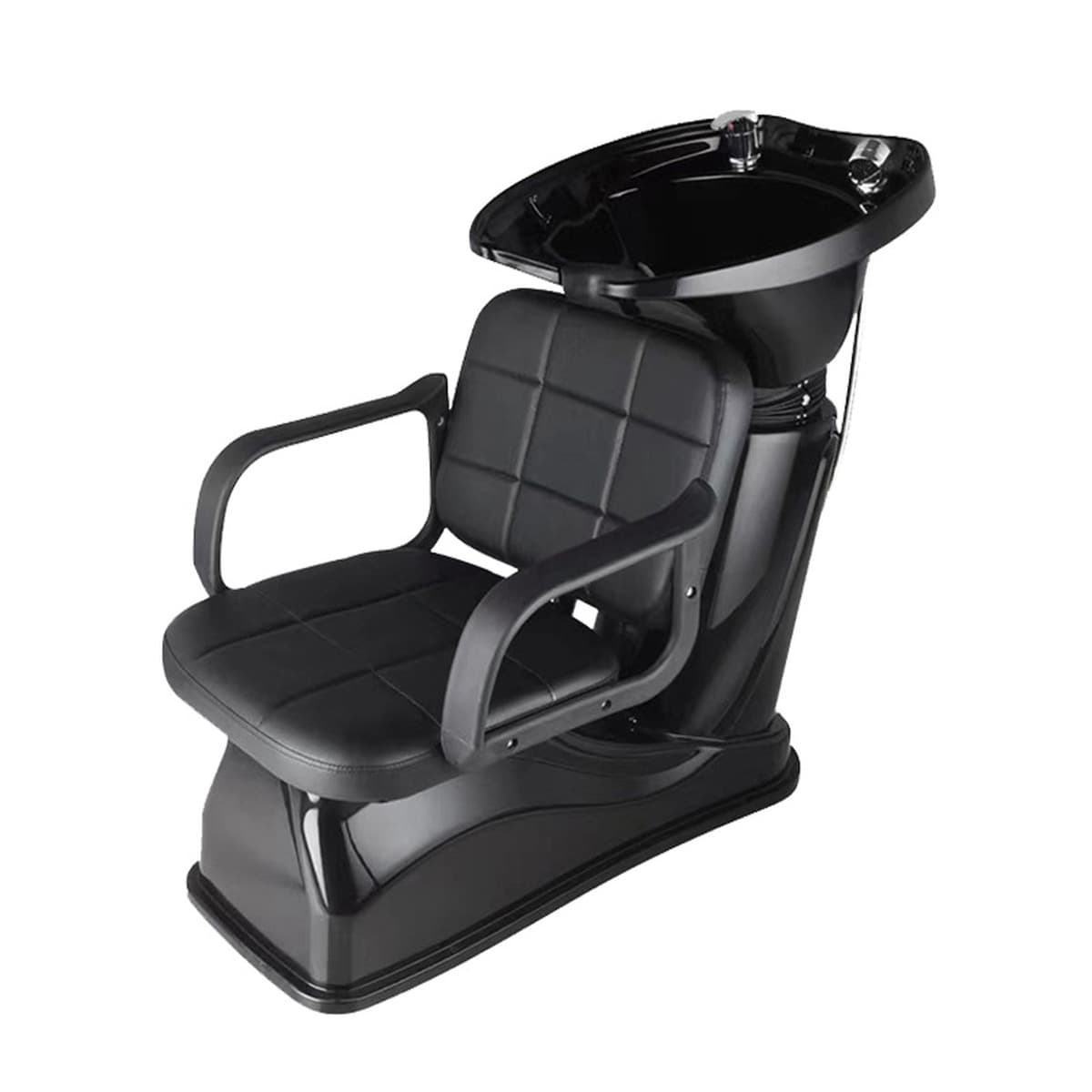 Кресло для парикмахерской из АБС-пластика, мойка для волос, кушетка для мытья головы в салоне красоты.