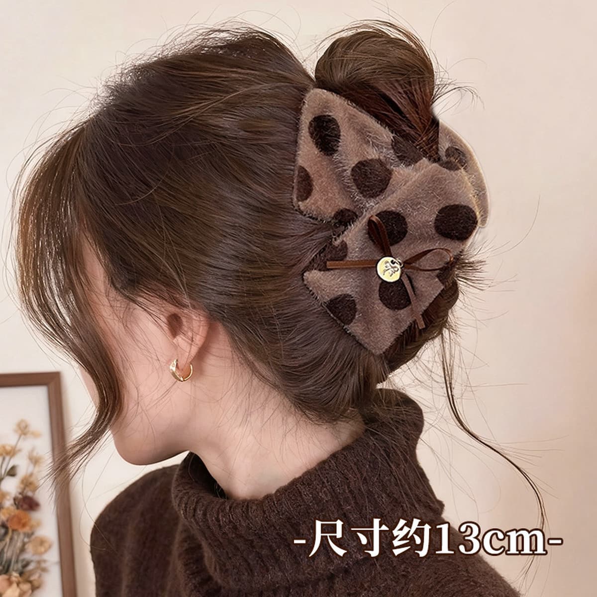 Заколка для волос в клетку, новая модель 2025 года, элитный стиль для затылка, высококачественная заколка-«жабромер»,...