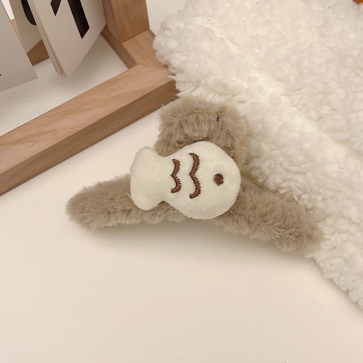 Корейская новая девушка двухсторонний Kt бант плюшевый захват мультфильм милый акула зажим высокая стоимость осенью и зимой