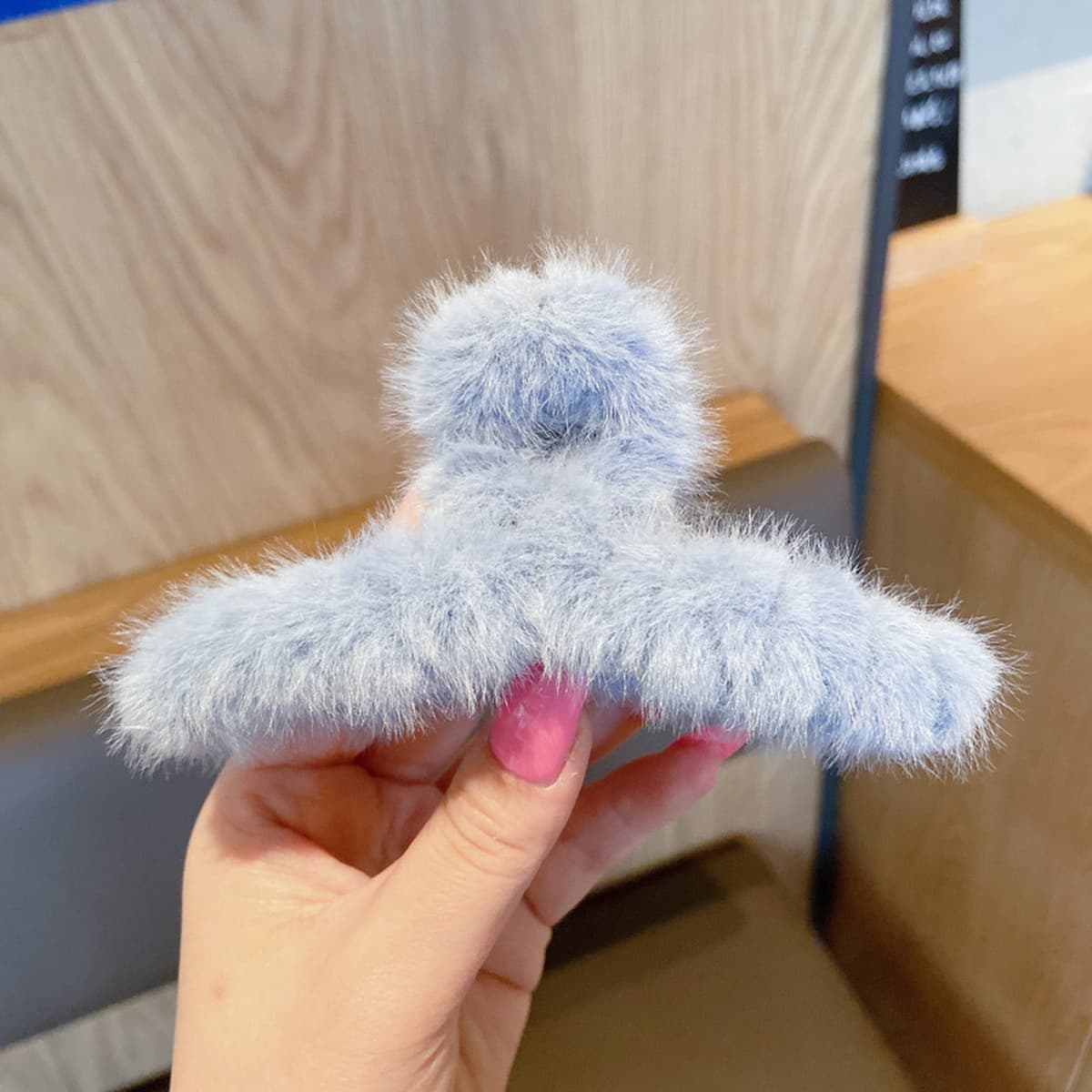 Корейская новая девушка двухсторонний Kt бант плюшевый захват мультфильм милый акула зажим высокая стоимость осенью и зимой