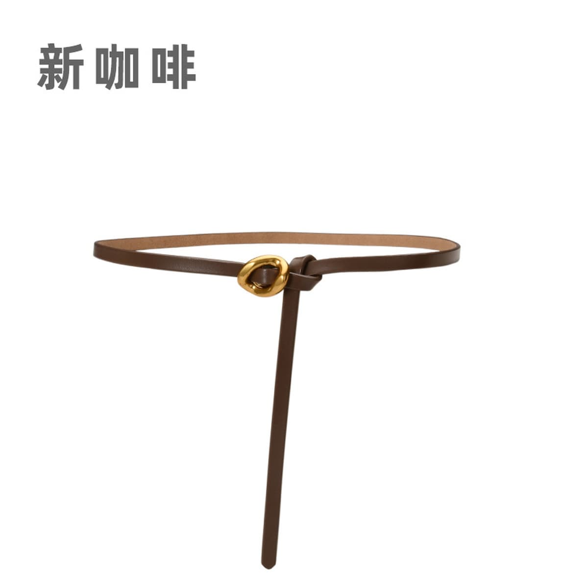 Кожаный ремень женский тонкий пояс украшение с платьем тонкий ремень небольшой ароматный ремень на талии ретро пояс...