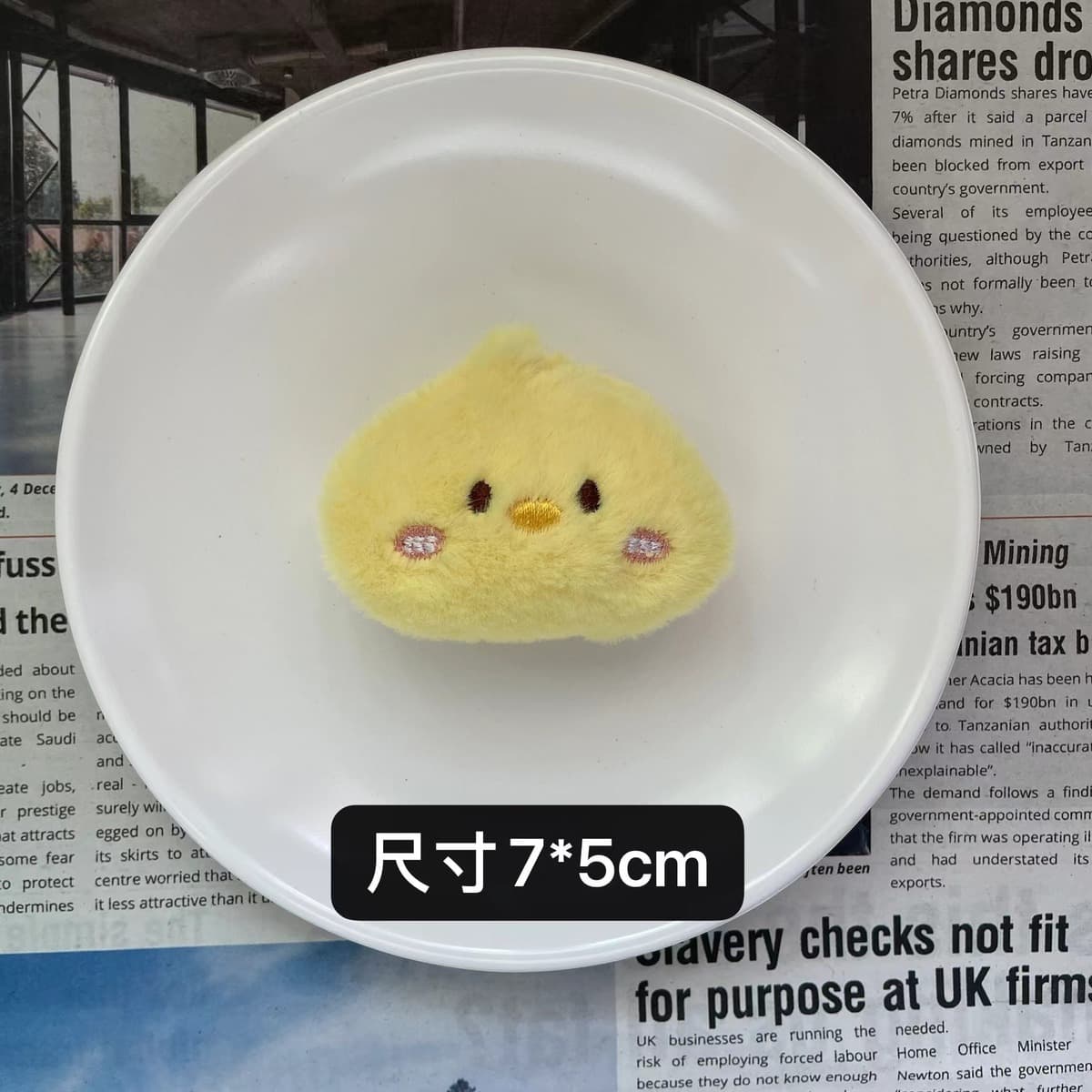 Мультяшная плюшевая кукла лягушка медвежонок кролик маленькая панда брошь аксессуары для одежды обувь шапка носки DIY...