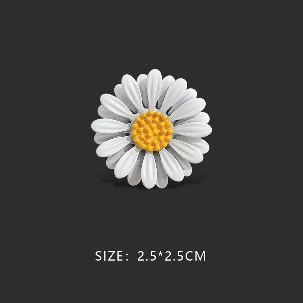 Брошь с ромашками, булавка для воротника, булавка для костюма, универсальные аксессуары, Ниша, изысканное украшение на...